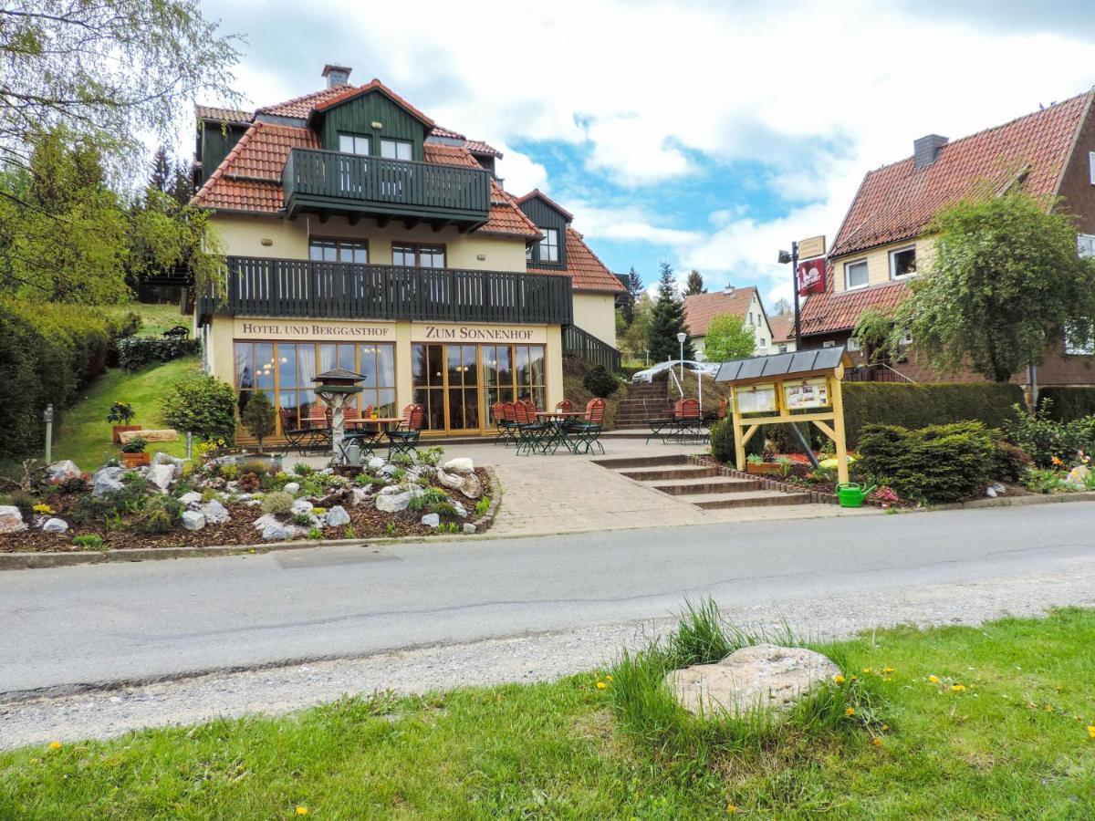 Hotel Und Berggasthof Zum Sonnenhof 소르지 외부 사진