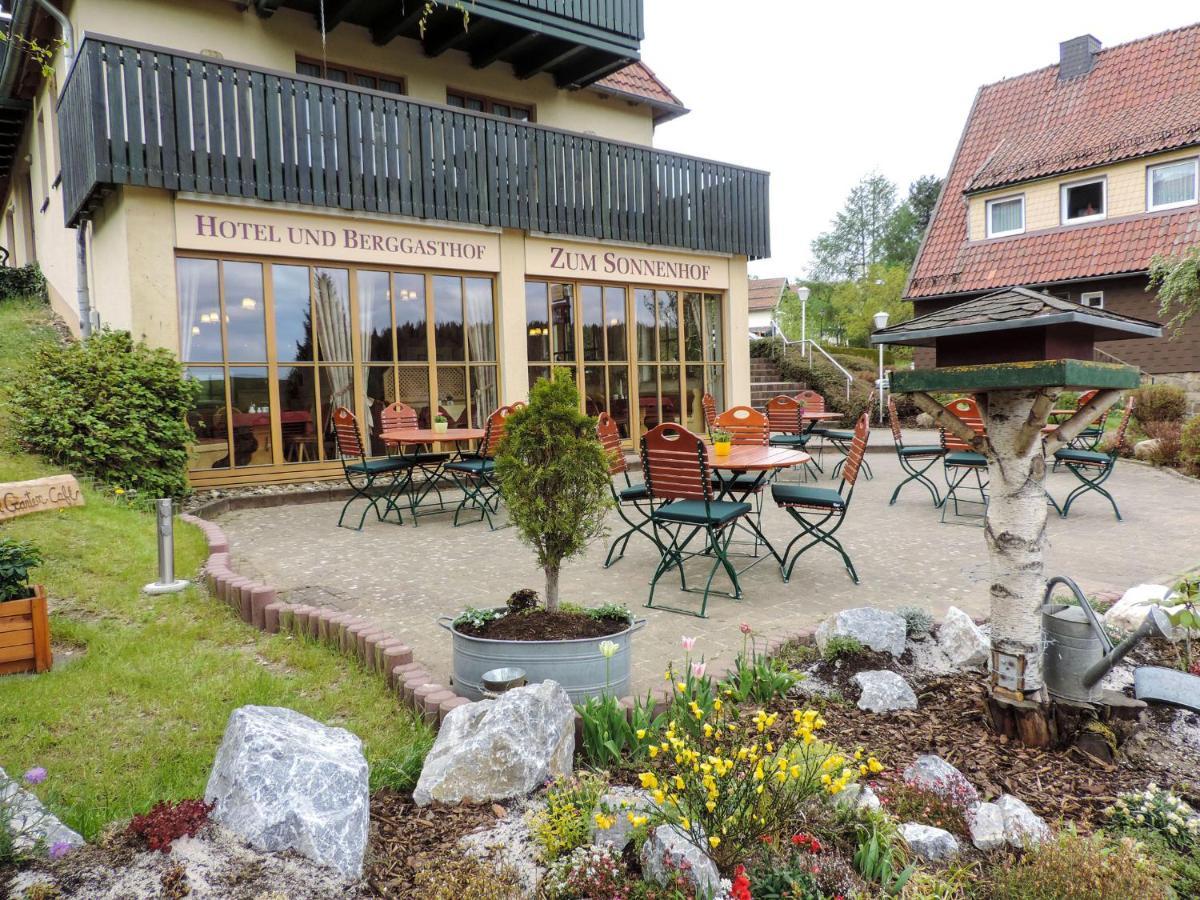 Hotel Und Berggasthof Zum Sonnenhof 소르지 외부 사진