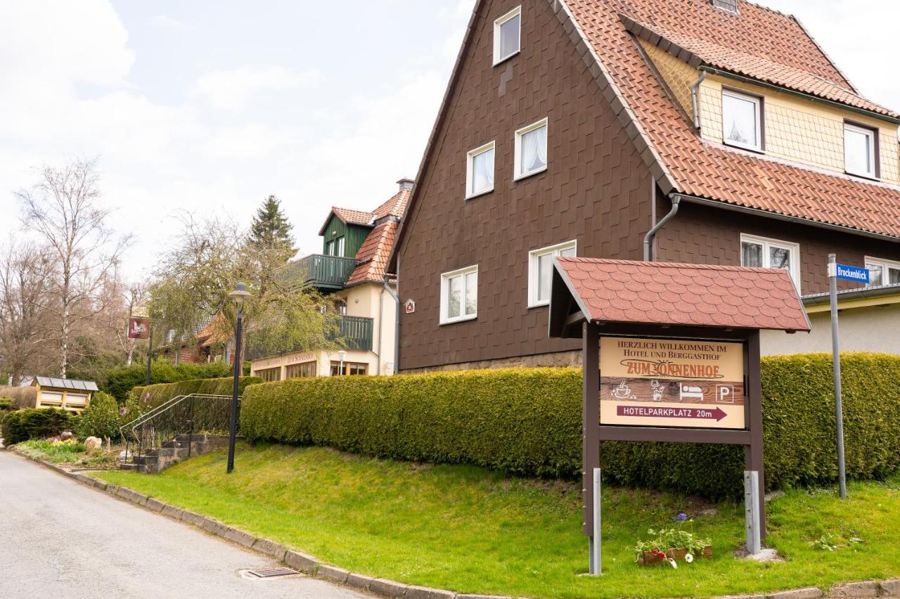 Hotel Und Berggasthof Zum Sonnenhof 소르지 외부 사진