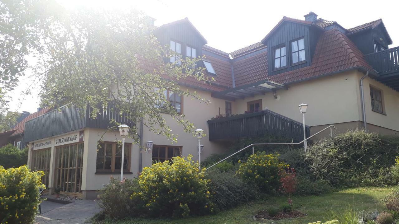 Hotel Und Berggasthof Zum Sonnenhof 소르지 외부 사진